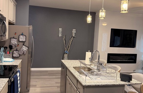Jonesboro House | Luxury Retreat with Backyard Oasis & Community Pool 4 bedroom 2.5 townhouse