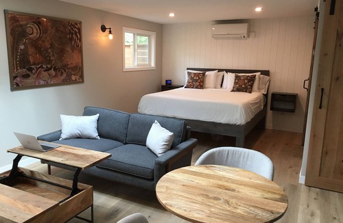 Amazon Apartment | Luxury Studio 3 blocks to UofO, King Bed