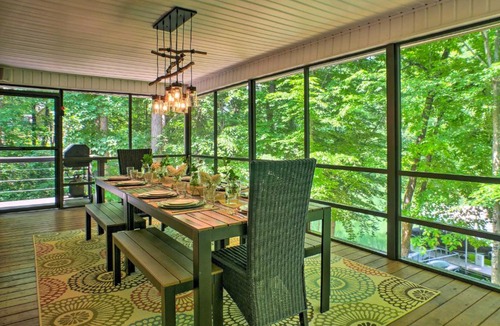 Winchester House | Modern Waterfront Home with Dock on Secluded Cove