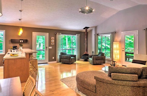 Winchester House | Modern Waterfront Home with Dock on Secluded Cove