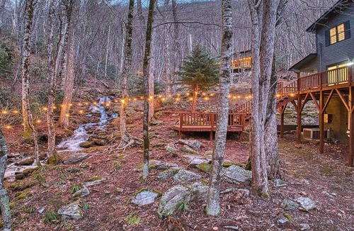 Sheepback Mountain Estates House | Mountain Creek Haven-Creekside Luxury, Hot Tub
