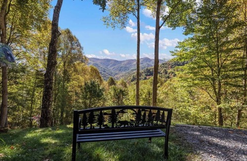 Waynesville Cabin | MountainViews|HotTub|FirePit|BBQ|EV Charger