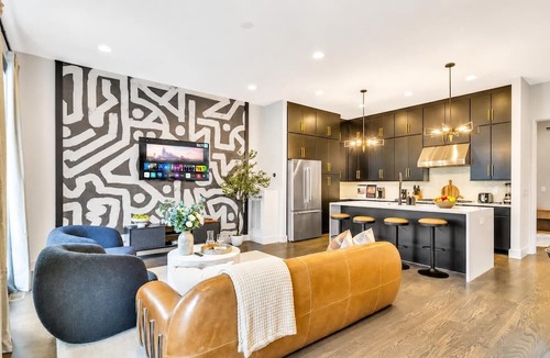 Katie Hill Neighborhood House | Nashville getaway: rooftop hot tub, game room & bunk beds, sleeps 12