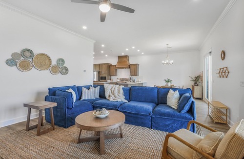 Fort Morgan House | New! 5BD+Private Pool! 3 Decks with amazing views!