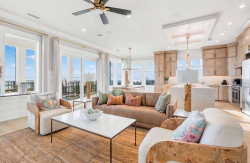Laguna Beach House | NEW Laguna Serenity | 7BR Gulf Front | Pool | LSV/Bikes