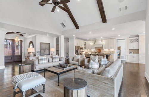 Eatonton House | Newer construction, professionally decorated on the water.