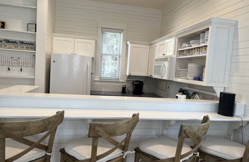 Sunnyside House | Newly Remodeled. 20 second walk to Beach walkover. Gulf views on 2nd/3rd floors!