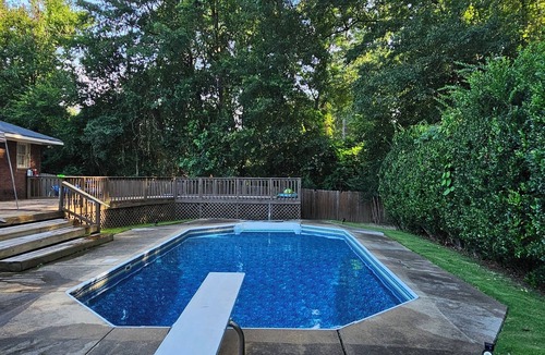 Columbus House | North Columbus with POOL: near Uptown Columbus, Civic Center, & Ft. Moore