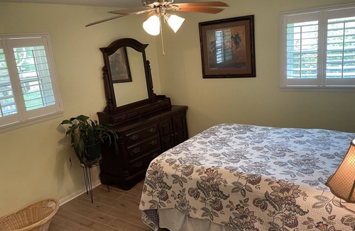 Magnolia Springs House | Oak Street Oasis: 4 Bed/2 bath w/Hot Tub & Fire Pit