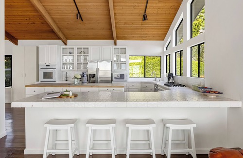 Western Malibu House | Oceanfront Retreat + Pool + Ocean Views | Pacific View Malibu by AvantStay