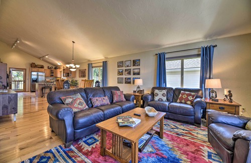 Pagosa Springs House | Pagosa Springs Home w/Deck & Grill, Walk to Town!