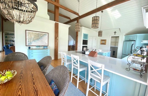Seabrook Island House | Panoramic Water View Deep Water Dock Large Estate