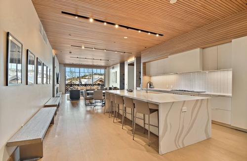 Empire Pass Condo | Parq 1 Tower Club ski in out hot tub pool private dining fitness spa wellness