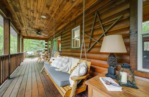Waynesville House | Peaceful Smoky Mountain Cabin w/Deck & Fire Pit!