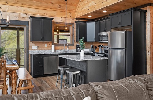 Sevierville Cabin | Pet Friendly | Hot Tub & Game Zone Modern Cabin!