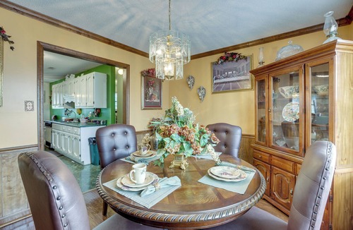 Decatur House | Pool & Large Covered Patio! Decatur Family Getaway