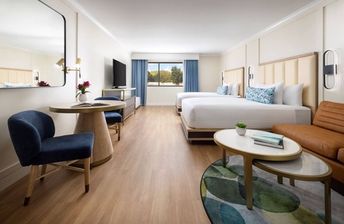 Calabasas Hotel | Premium Two Queen, The Anza A Calabasas Hotel, Pool, Near Lake Calabasas Park