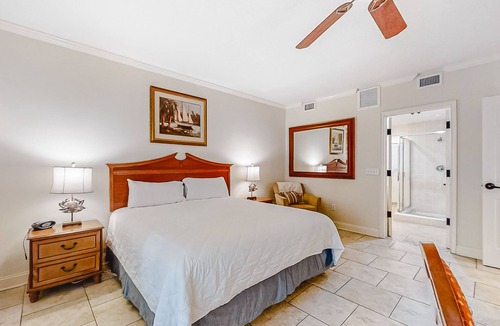 Fernandina Beach Condo | Private Tennis Villas Condo Featuring Free WiFi, Shared Pool, Private W/D, AC
