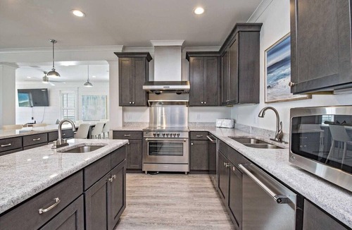Fort Morgan House | Rates Dropped Huge Gulf Front Family Home 10 bedrooms Private Heated Pool by Prickett Properties