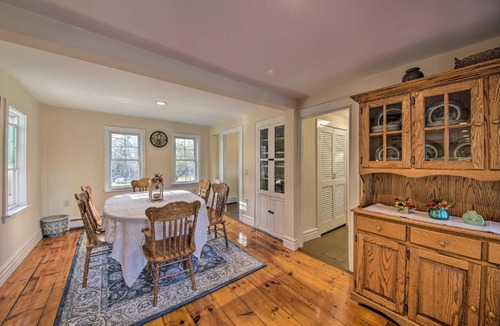 Wiscasset House | Riverfront Coastal Escape with Deep Water Dock!