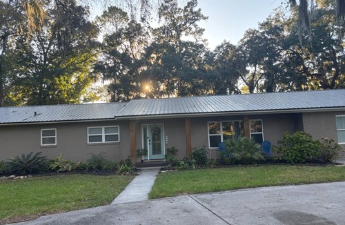 Dock Junction House | Riverside Retreat – Spacious 3BR/3BA Home on 2.5 Acres. Located near beaches!