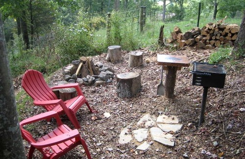 Clyde Cabin | Romantic One-Bedroom Cabin with a Fireplace near Asheville, North Carolina