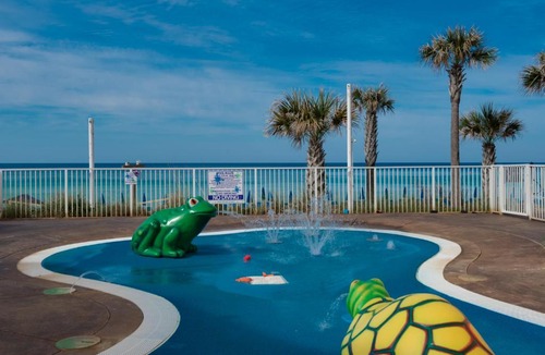 West Panama City Beach House | Sandy Toes Retreat! Beachfront Fun at Splash Resort! Sleeps 6