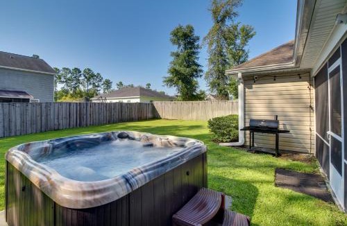 Rincon House | Screened Patio: Rincon Home, 18 Mi to Savannah!