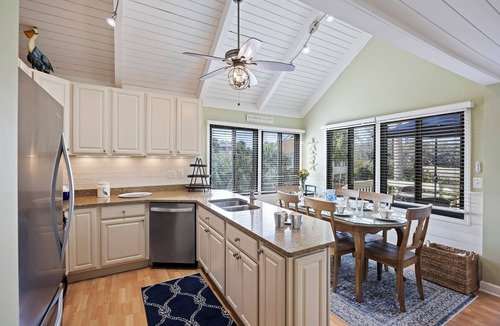 Sealoft Villas House | Seabrook Villa with Loft & Views! Walk to Beach! Pool!