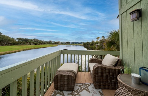 Sealoft Villas Cottage | Sealoft! Beautiful Lagoon/Golf Views! Close to Beach/Pools! Amenity access included!