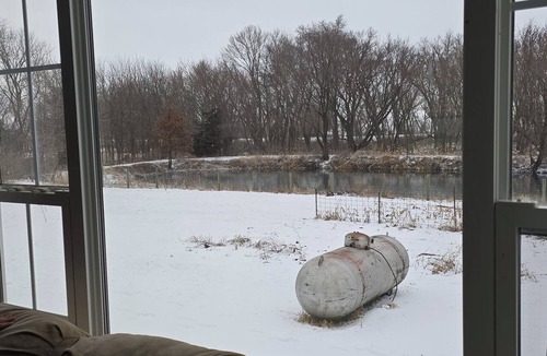 New Hampton Cabin | Secluded 3-bedroom Cabin style home with Pond and Wildlife, mins of New Hampton