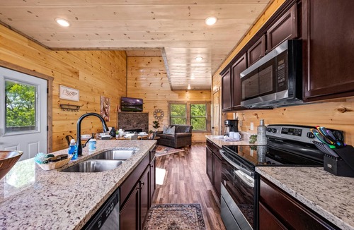 Sevierville Cabin | Serenity Oasis - Indoor Heated Pool - Hot Tub - FirePit- Games - Family Friendly