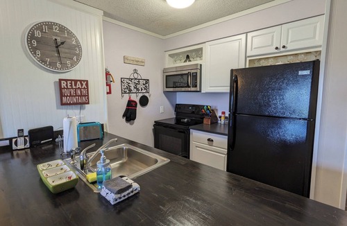 Edray Condo | Ski In/Out 1BR Slopeside Condo at Top of the World, Q bed + Q Sleeper Sofa