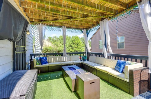 Fairburn House | Spacious 5-bedroom house with AC in tranquil Fairburn