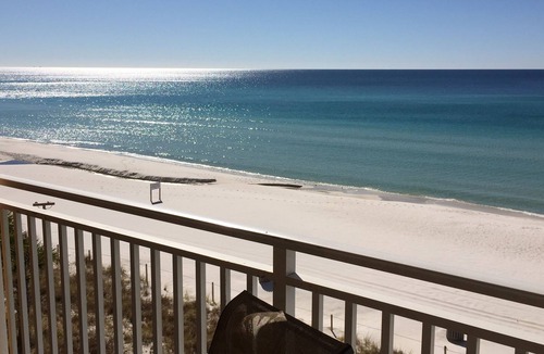 West Panama City Beach Condo | Splash~Oceanfront 105E Unit with free beach service & Wifi. Close to Pier Park!
