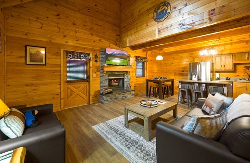 Sevierville Cabin | Springtime Specials! Secluded Log Cabin-NEW Hot Tub-Wrap Around Porch