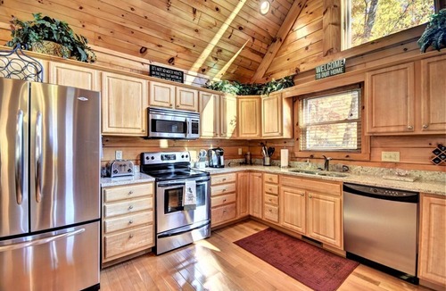 Maggie Valley Cabin | Stallion Ridge Retreat - Incredible Mountain View, Hot Tub, Romantic, Paved Road