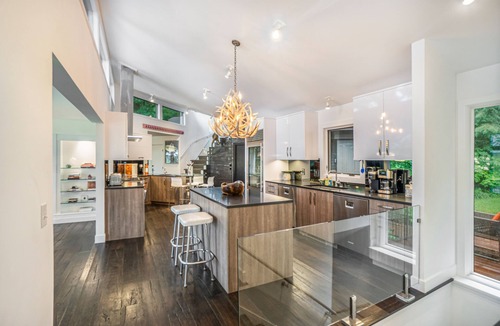 Saugatuck House | Stylish riverfront retreat w/hot tub, screened boathouse, fishing dock & kayaks
