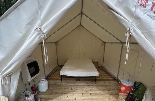 Powder Springs RV Rental | Tentrr Signature Site - Back 40 Shanty B