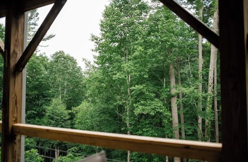 Waynesville Cabin | The Cardinal Suite at Hawthorn Haven- Lower Level