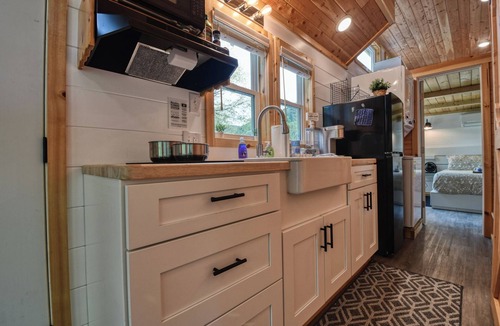 Newport Cabin | The Cataloochee Tiny Home on the Pigeon River