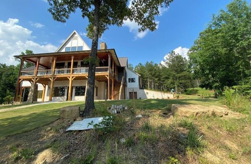 Bremen House | The Rocks at Smith Lake Bremen, Alabama: Stunning lake house; sleeps 20