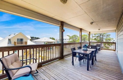 Dauphin Island House | Two-Level Home with W&D, Shared Outdoor Pool, Free High-Speed WiFi, Central AC