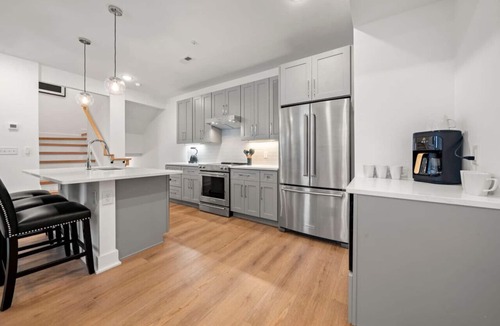 Wesley Heights Condo | Unique 2-BR Stay—Walk to BofA Stadium—City Views!