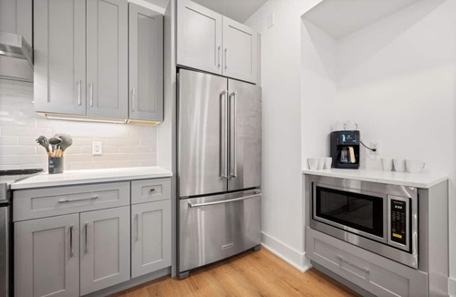 Wesley Heights Condo | Unique 2-BR Stay—Walk to BofA Stadium—City Views!