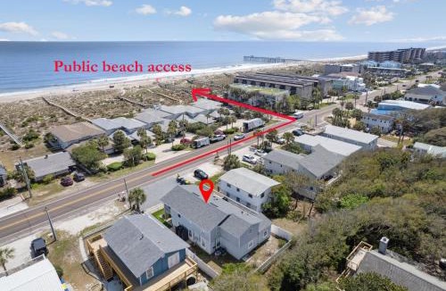 Fernandina Beach House | Updated 3-bedroom, 2 bath well stocked coastal cottage across from the beach