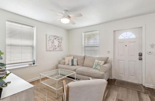 Fernandina Beach House | Updated 6-bedroom, 4 bath well stocked coastal cottage across from the beach with a private pool