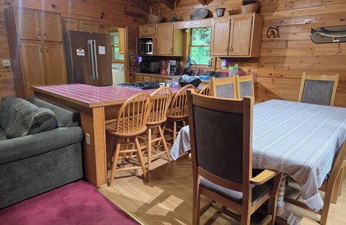 Mortimer Cabin | Very Secluded Home overlooking a Wilson Creek, a Wild and Scenic River.