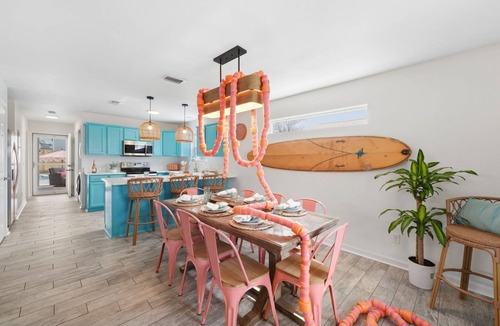 Kiska Beach House | Walk to Beach, Heated Pool, Hot Tub and Sleeps 14