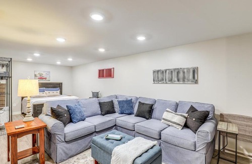 Weaverville Apartment | Walk to Downtown Weaverville: Quiet Apartment